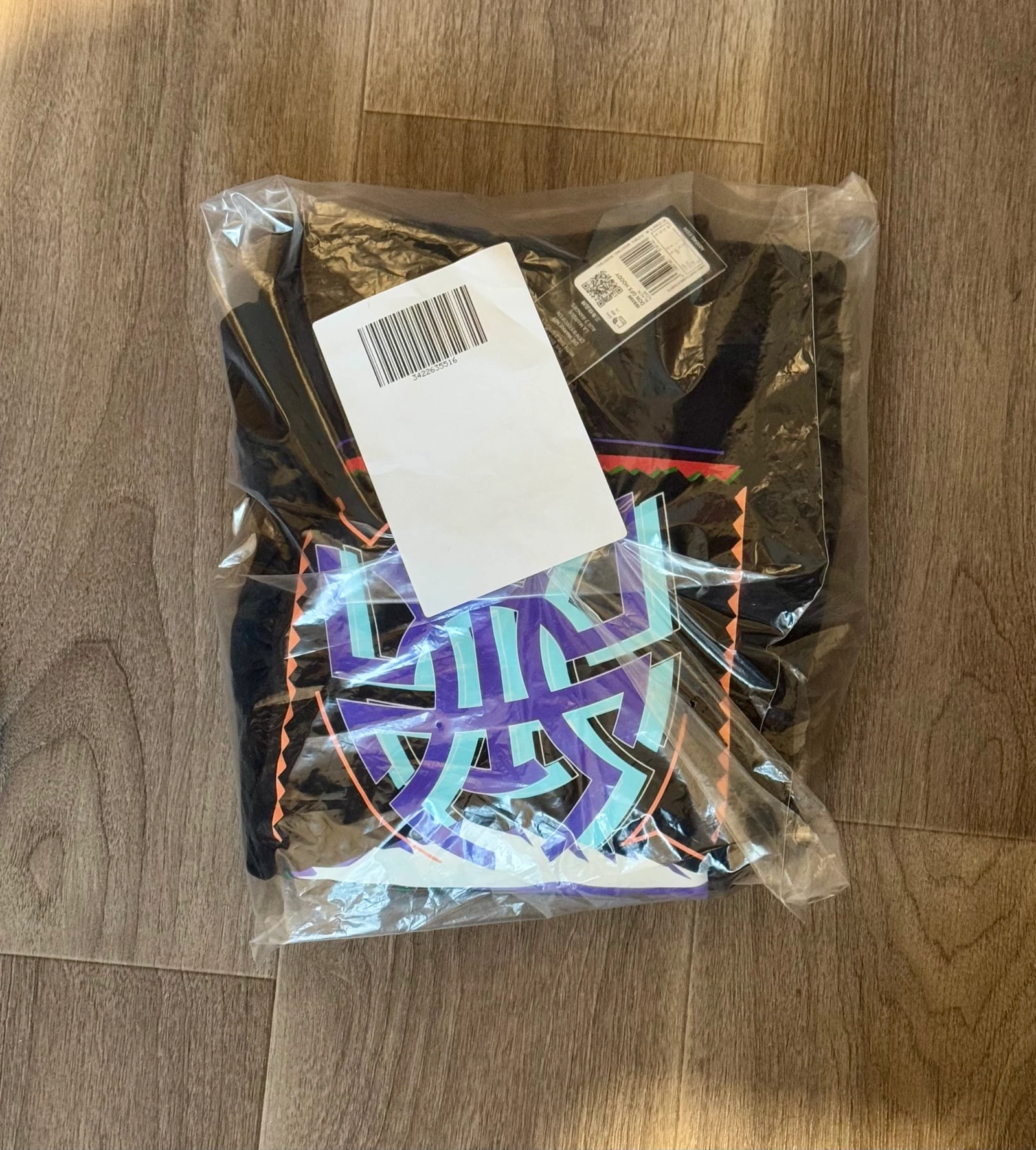 New black Adidas hoodie size S – photo 3